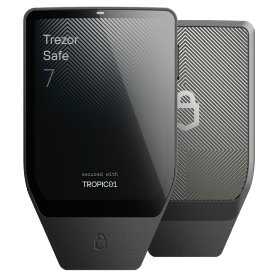 Trezor Safe 7 - Charcoal Black